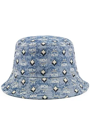 MCM Vintage-Style Jacquard Bucket Hat
