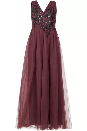 Bcbg metallic clearance lace applique gown