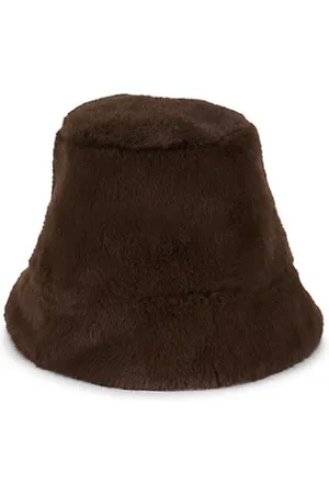 EUGENIA KIM Hats - Charlie Faux Fur Bucket Hat