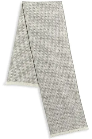 Saks Fifth Avenue COLLECTION Zig Zag Wool Scarf