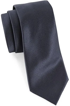 Emporio Armani Men Neckties - Textured Jacquard Silk Tie