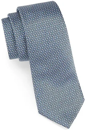 Armani Men Neckties - Jacquard Woven Silk Tie