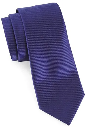 Emporio Armani Men Neckties - Textured Silk Jacquard Tie
