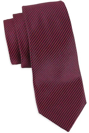 Emporio Armani Textured Silk Jacquard Tie