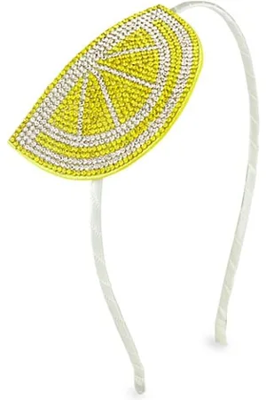 Bari Lynn Girls Headbands - Girl's Emoji Lemon Headband