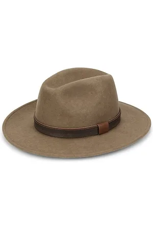 Saks Fifth Avenue COLLECTION Wide Brim Wool Fedora