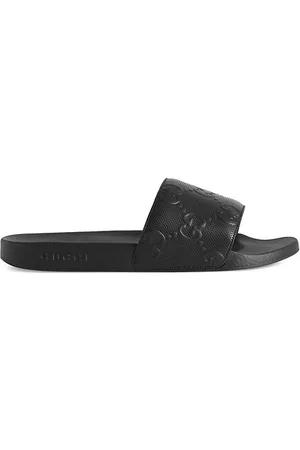 Diamond gucci sales flip flops