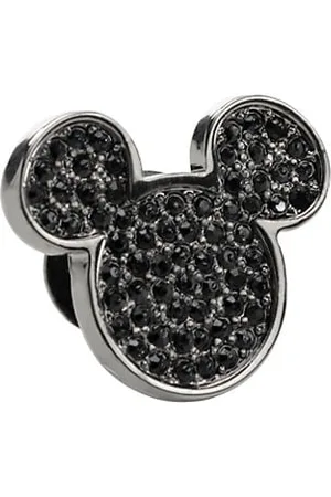 Cufflinks, Inc. Men Neckties - Disney Black Pave Crystal Mickey Mouse Lapel Pin