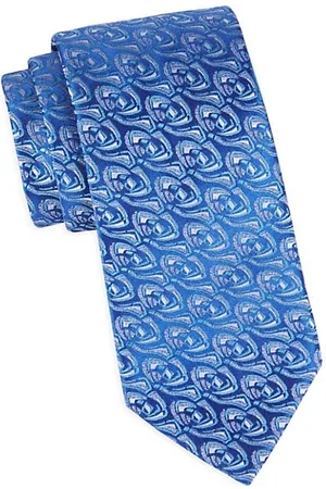 Charvet Rose Jacquard Silk Tie