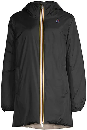 K-Way Women Jackets - Sophie Thermo Plus Reversible Mid-Length Jacket