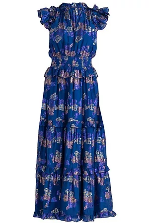 Shoshanna Women Printed Dresses - Maren Floral Chiffon Maxi Dress