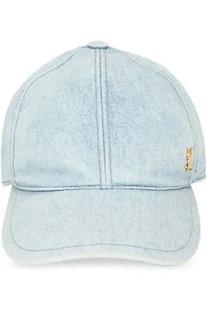 Saint Laurent Denim Baseball Cap