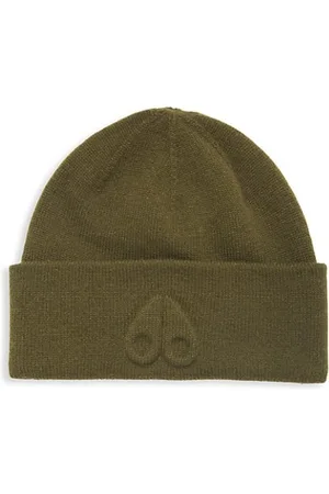 Moose Knuckles Men Beanies - Wolcott Logo Beanie