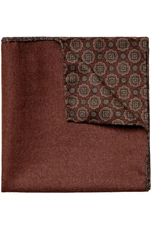 Eton Double-Sided Wool Pocket Square