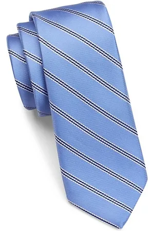 Saks Fifth Avenue Men Neckties - COLLECTION Vertical Stripe Tie