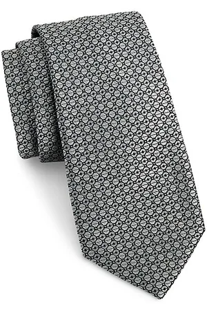 Saks Fifth Avenue Men Neckties - COLLECTION Bubble Silk Tie
