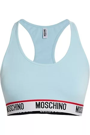 Moschino Cotton Logo Bras