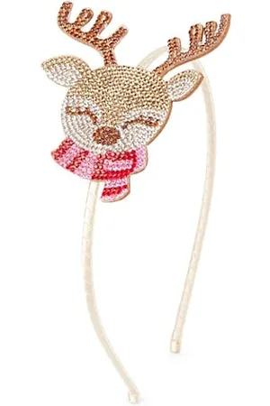 Bari Lynn Crystalized Emoji Elizabeth Sutton Reindeer Headband