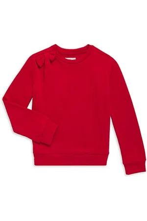 Vineyard Vines Boys Bow Ties - Little Girl's & Girl's Bow-Detailed Sweatshirt
