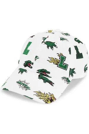 Lacoste Men Caps - Crocodile Print Baseball Cap