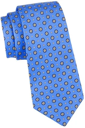 Kiton Floral Silk Tie