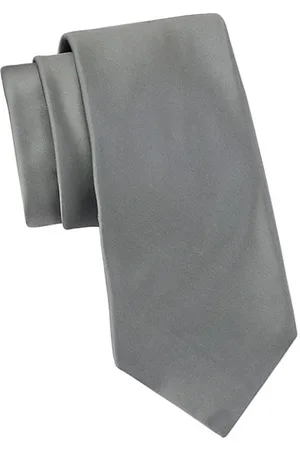 Kiton Men Neckties - Solid Silk Tie