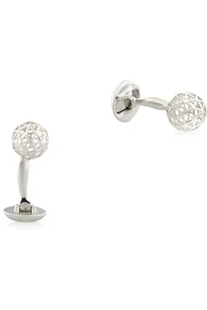 Fils Unique Men Neckties - The Influence Sterling Silver Sphere Cufflinks