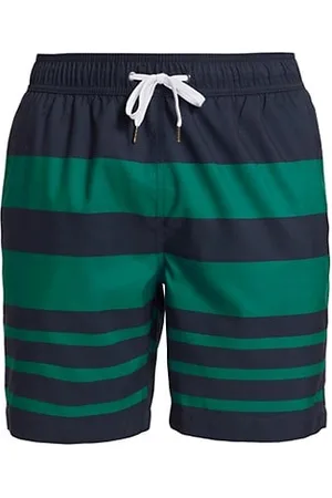 Saks Fifth Avenue Men Swim Shorts - COLLECTION Placement Stripe Swim Shorts