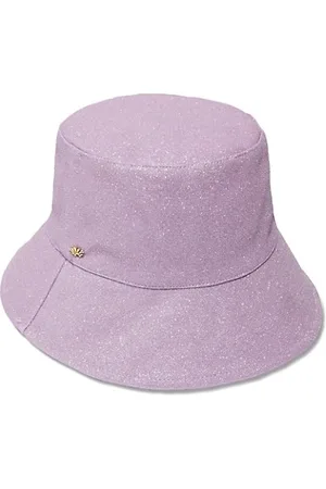 Lele Sadoughi Tall Glitter Bucket Hat
