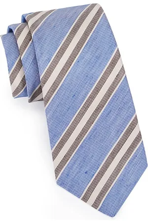 Kiton Striped Silk-Blend Tie