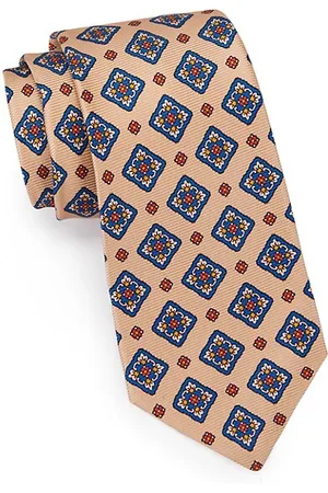 Kiton Men Neckties - Mosaic Silk Tie