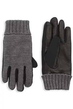 Saks Fifth Avenue Men Gloves - COLLECTION Leather & Wool Gloves