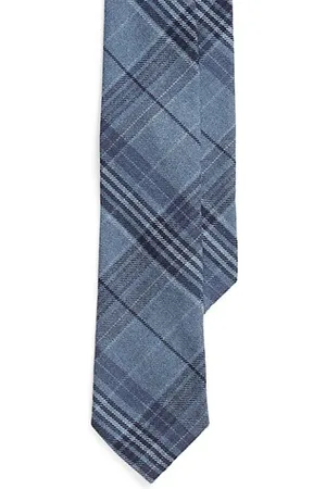 Ralph Lauren Men Neckties - Plaid Silk Tie