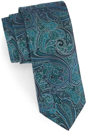 CANALI Men Neckties - Silk Paisley Tie