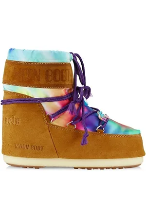 Palm Angels Tie Dye Short Moon Boots