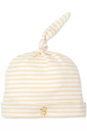 Kissy Kissy Girls Hats - Baby Girl's,Little Girl's & Girl's Top Knot Striped Hat