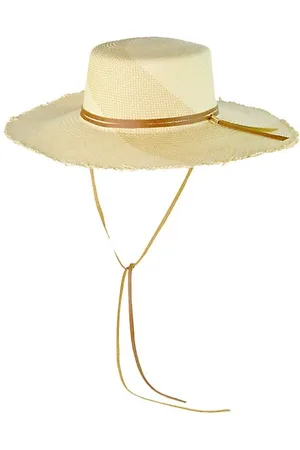 SENSI STUDIO Hats - Caracol Frayed Cordovan Hat