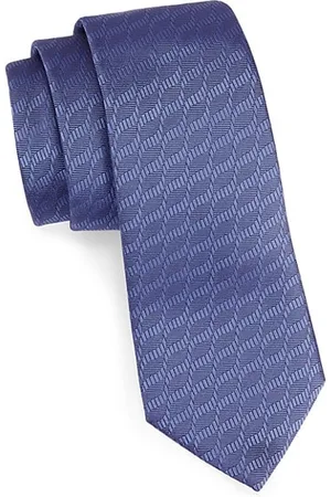 Armani Lineare Jacquard Silk Tie