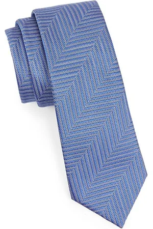 Armani Lineare Jacquard Silk Tie