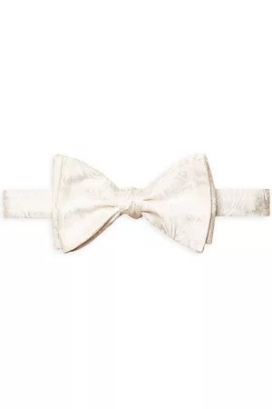 Eton Men Bow Ties - Paisley Silk Jacquard Self-Tied Bow Tie