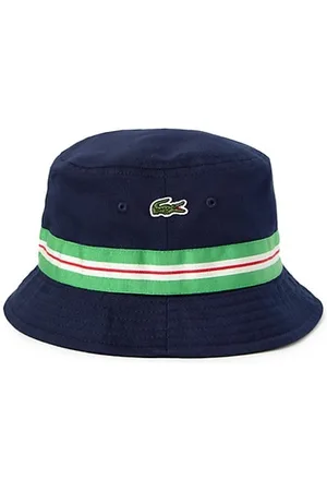 Lacoste Men Hats - Grosgrain Striped Bucket Hat