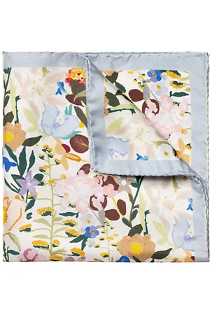 Eton Men Pocket Squares - Floral Silk Pocket Square
