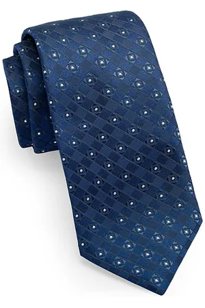 Armani Men Neckties - Woven Silk Jacquard Tie