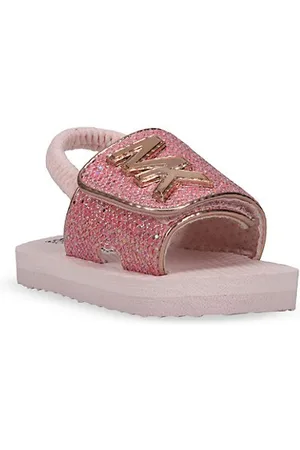 Little girl store mk sandals