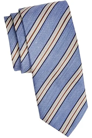 CANALI Men Neckties - Striped Silk Tie