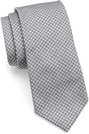 Brunello Cucinelli Men Neckties - Abstract Silk Tie