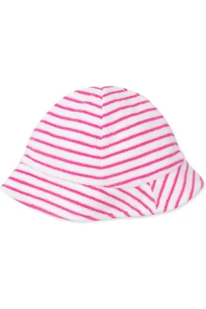 Kissy Kissy Girls Hats - Little Girl's & Girl's Striped Terry Sunhat