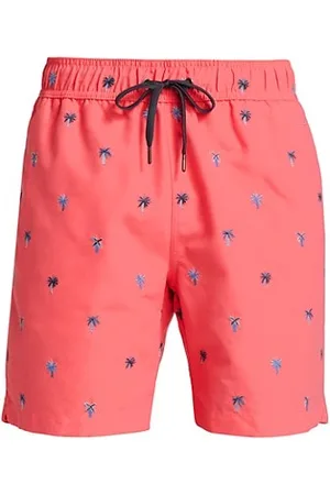 Saks Fifth Avenue Men Swim Shorts - COLLECTION Mini Palm Tree Swim Shorts