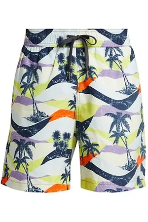 Saks Fifth Avenue Men Swim Shorts - COLLECTION Palm Tree Swim Shorts