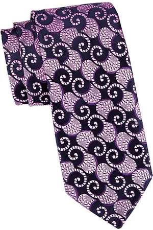 Charvet Swirl Silk Tie